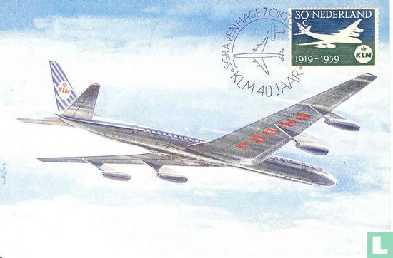 KLM - DC-8 (04) - Afbeelding 1