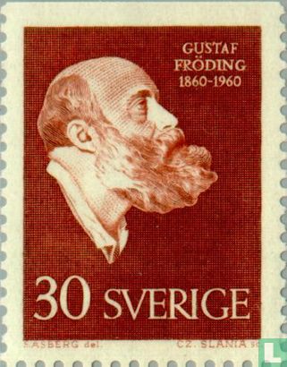 100th anniversary of birth of Gustaf Fröding