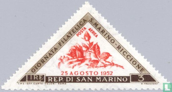 Postzegeltentoonstelling Riccione