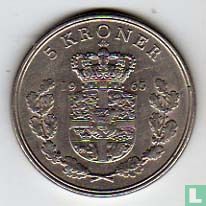 Denmark 5 kroner 1965 - Image 1