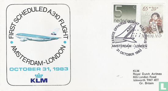 KLM - FFC A310-200 (01) - Afbeelding 1