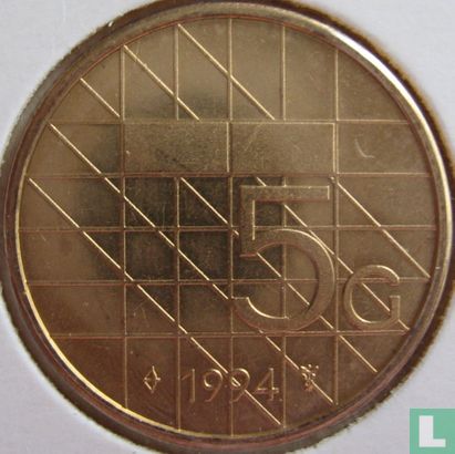 Netherlands 5 gulden 1994 - Image 1
