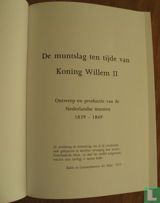 De muntslag ten tijde van Koning Willem II - Image 2
