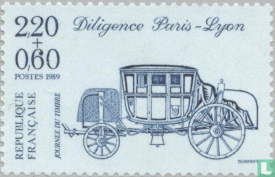 Postkutsche Paris-Lyon