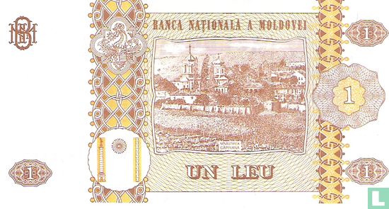 Moldavie 1 Leu 2006 - Image 2