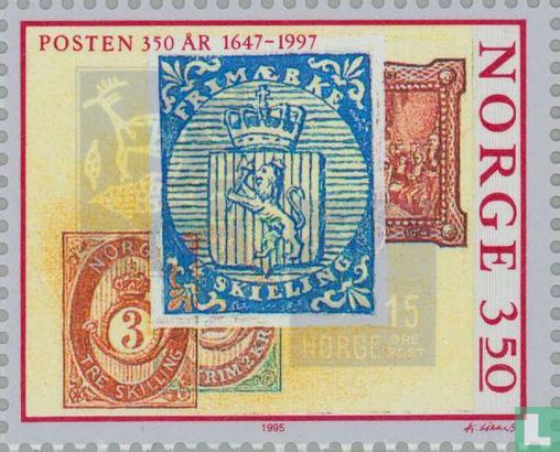 350 jaar Noorse post