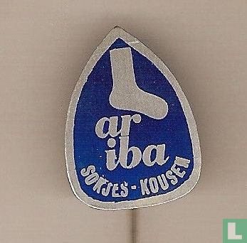 Ariba sokjes-kousen [bleu]