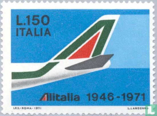 Alitalia 25 Jahre