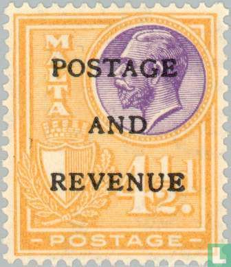 Aufdruck "Postage & Revenue"