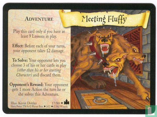 Meeting Fluffy - Promo Foil - Image 1