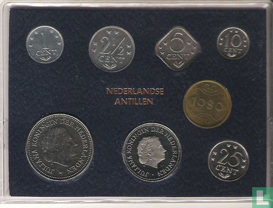 Netherlands Antilles mint set 1980 - Image 2
