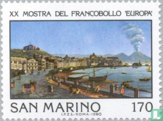 Int.Postzegeltentoonstelling Naples