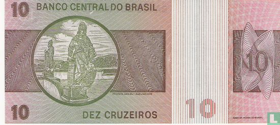 Brésil 10 cruzeiros - Image 2