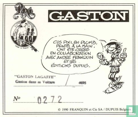 Gaston dans sa voiture - Afbeelding 2