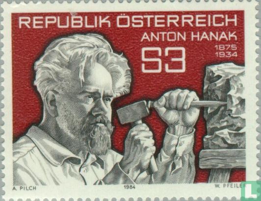 Anton Hanak, 50. Todesjahr