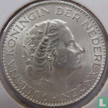 Niederlande 1 Gulden 1965 - Bild 2