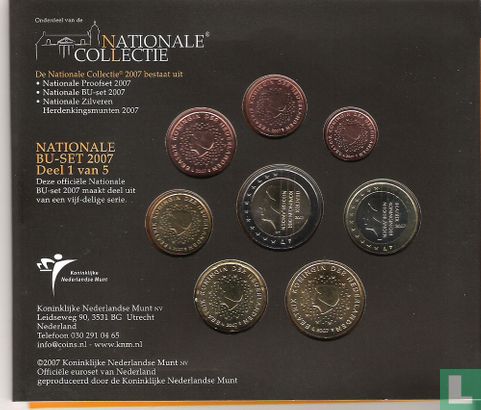 Netherlands mint set 2007 "Nationale Collectie" - Image 2