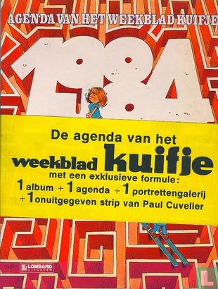 Agenda van het weekblad Kuifje 1984 - Image 3