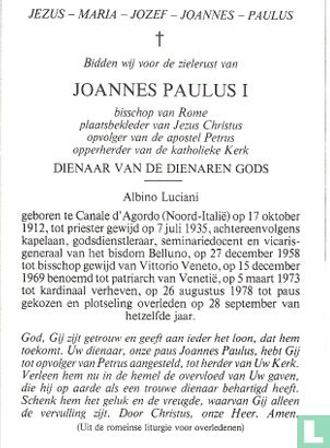 Paus Joannes Paulus I - Afbeelding 2