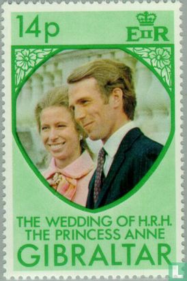 Prinses Anne en Mark Phillips- Huwelijk