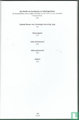 Jaarboek Centraal Bureau voor Genealogie 2000  - Image 3