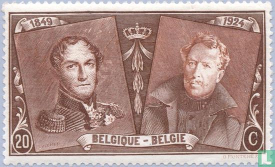 75 years of Belgian stamp