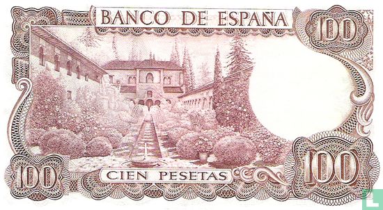 Spanien 100 Pesetas - Bild 2