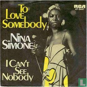 To love somebody  - Afbeelding 1