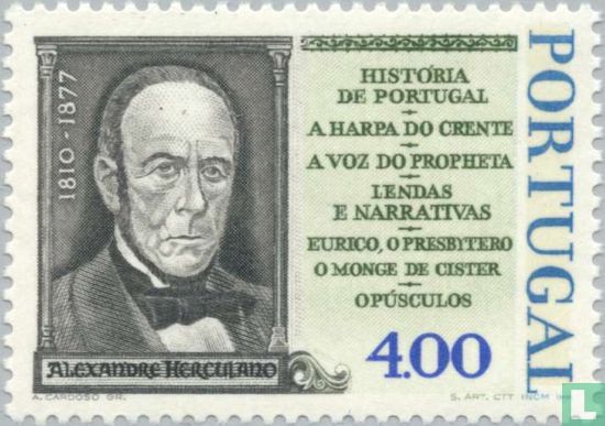 100th anniversary of Alexandre Herculano's death