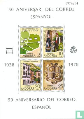 50 years of Spanish post 