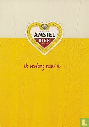 B000478 - Amstel Bier "Ik verlang naar je..."  - Afbeelding 1