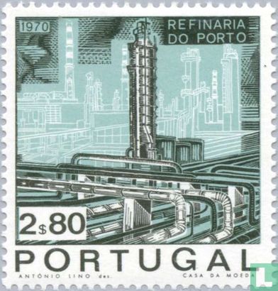 Opening olieraffinaderij Porto