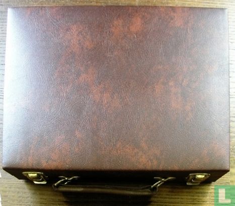 Backgammon magnetisch in kleine koffer - Afbeelding 1