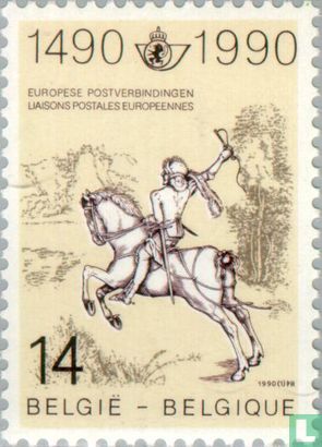 Europäische Postverbindungen