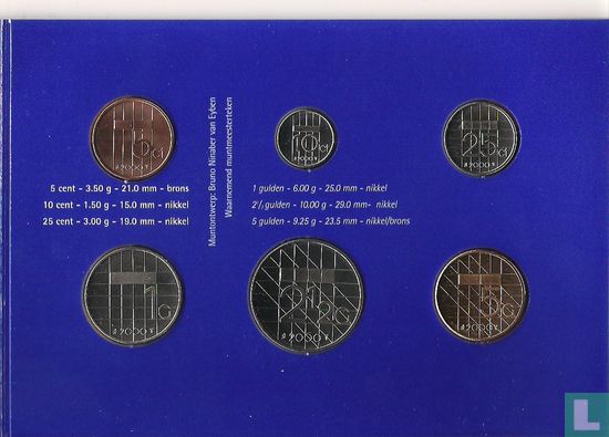 Netherlands mint set 2000 - Image 2