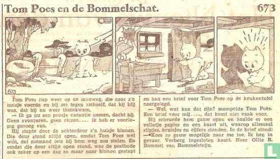 Tom Poes en de Bommelschat - Afbeelding 1