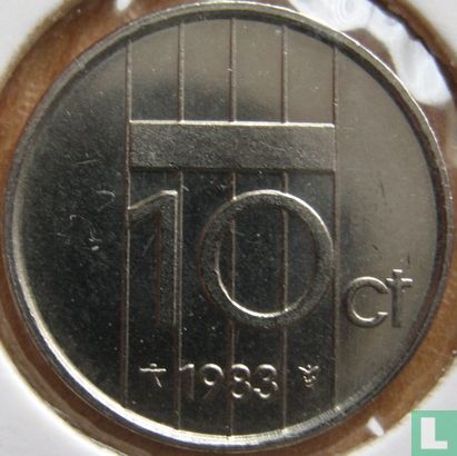 Nederland 10 cent 1983 - Afbeelding 1