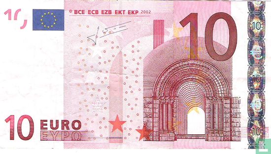 Zone Euro 10 Euro X-P-T - Image 1