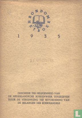 Rondom het boek 1935 - Bild 1