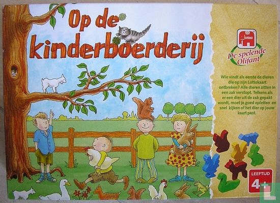 Op de kinderboerderij  (De spelende olifant) - Afbeelding 1
