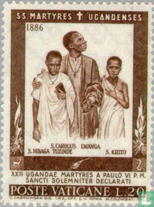 Heiligverklaring martelaren van Oeganda