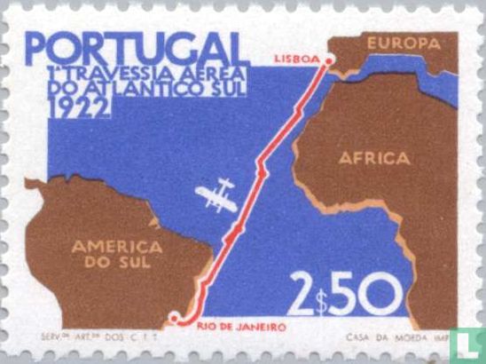 50 Jahre 1. Flug Lissabon-Rio de Janeiro