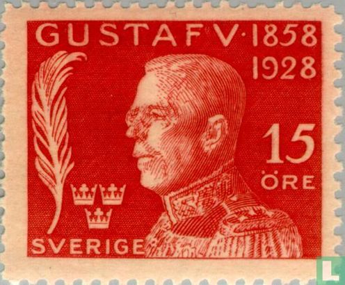 Gustav V 70ste Verjaardag