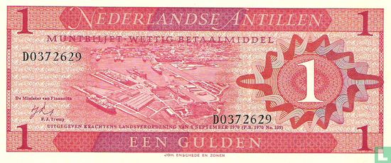 Antilles Néerlandaises 1 Florin 1970 - Image 1