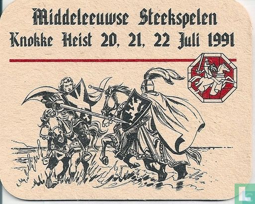 Middeleeuwse Steekspelen Knokke Heist 20, 21, 22 juli 1991 - Image 1