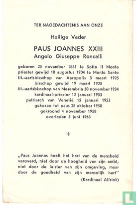Paus Joannes XXIII - Afbeelding 2