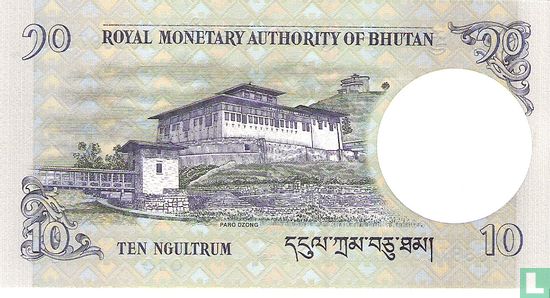 Bhutan 10 Ngultrum 2006 - Image 2