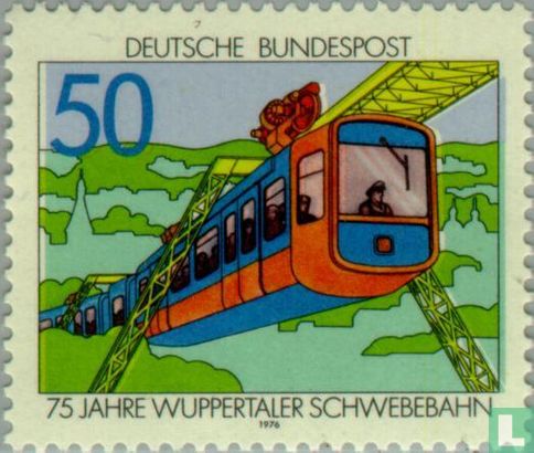 Wuppertal float tram