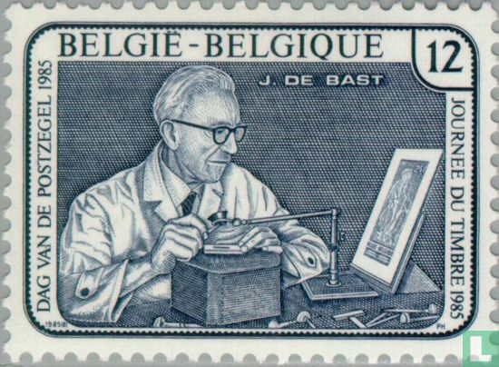Dag van de postzegel (Bast, Jean de)