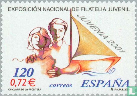 Postzegeltentoonstelling JUVENIA '01